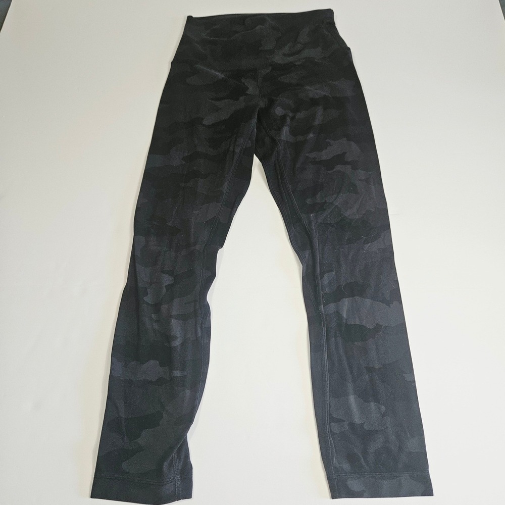 Lululemon Align High-Rise Pant 25 Heritage 365 Camo Deep Coal Multi Size 4